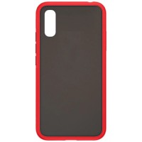 Силиконовая накладка для Xiaomi Redmi 9A Skin Feeling (Красная рамка)