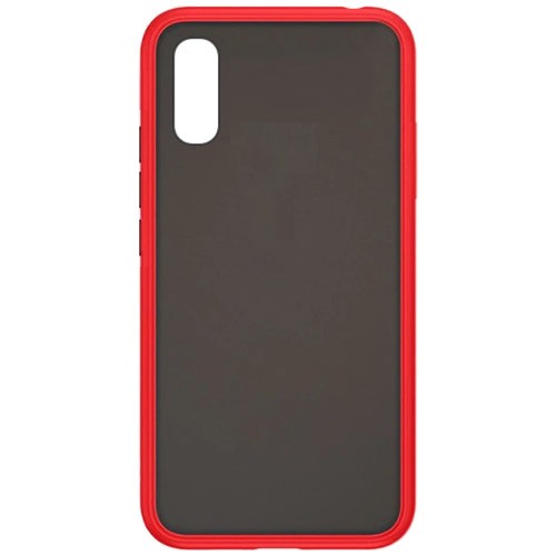 Силиконовая накладка для Xiaomi Redmi 9A Skin Feeling (Красная рамка) 1
