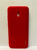 Силиконовая накладка для xiaomi redmi 8А (Красная) MONARCH