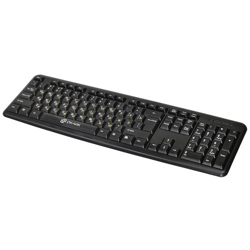 Клавиатура Oklick 130M USB Black (Черный) EAC 3