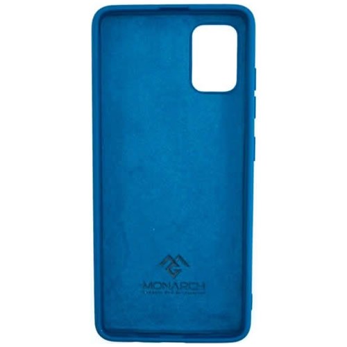 Силиконовая накладка для Samsung Galaxy A31 Monarch Premium без лого Blue (Синяя) 2