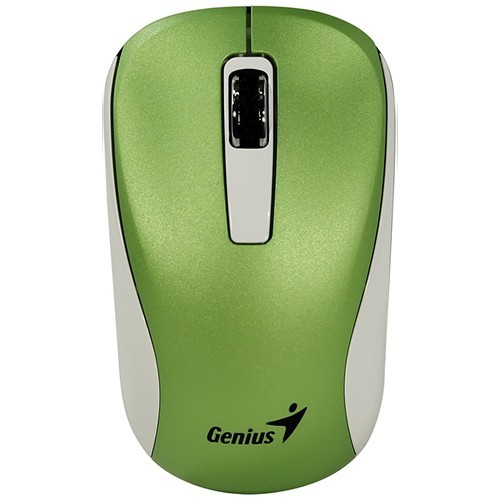 Беспроводная мышь Genius NX-7010 USB оптическая Green (Зеленая) 1