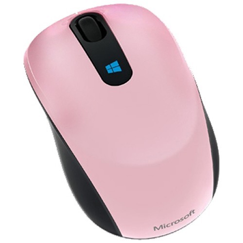 Беспроводная мышь Microsoft Sculpt Mobile Mouse USB оптическая (43U-00020) Pink (Розовая) 2