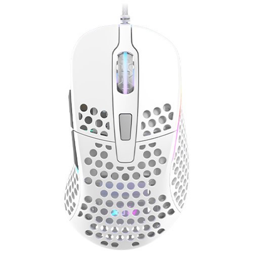 Проводная мышь Xtrfy M4 RGB USB оптическая White (Белая) 1