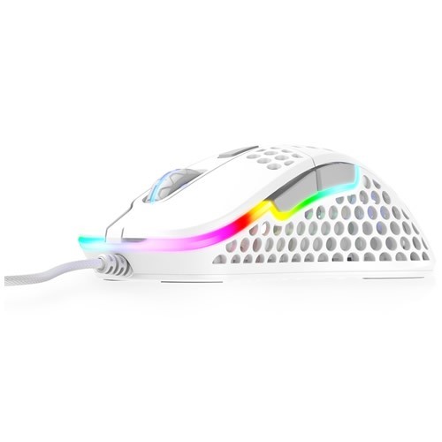 Проводная мышь Xtrfy M4 RGB USB оптическая White (Белая) 4