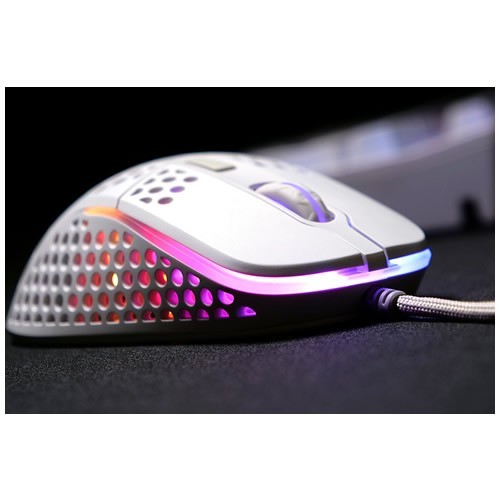 Проводная мышь Xtrfy M4 RGB USB оптическая White (Белая) 5