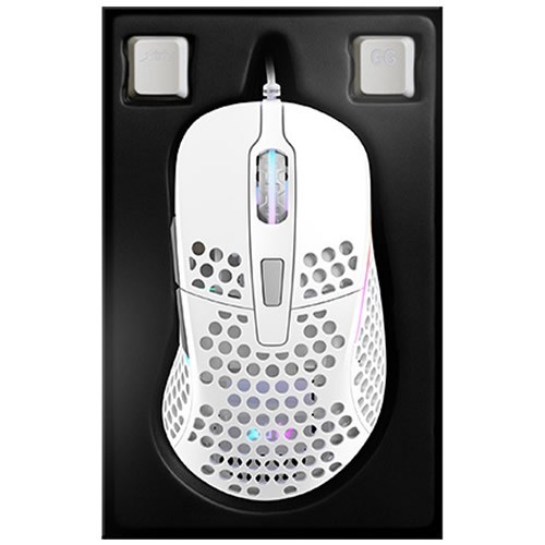 Проводная мышь Xtrfy M4 RGB USB оптическая White (Белая) 8