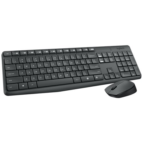Комплект беспроводной Logitech MK235 Wireless Desktop USB Black (Черный) 3