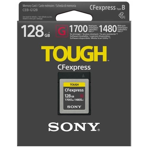 Карта памяти Sony CFexpress Type B 128Gb (CEB-G128) 2