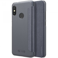 Nillkin Sparkle Leather Case чехол-книжка для Xiaomi Mi A2 lite/6 pro (серая)