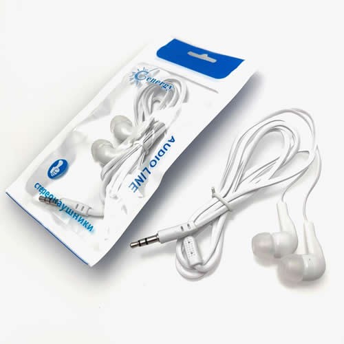 Наушники MP-3 Energy Stereo Q6 White (Белые) 2