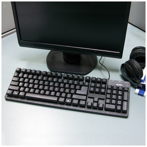 Клавиатура SVEN 301 Standard USB+PS/2 Black (Черный) EAC 6