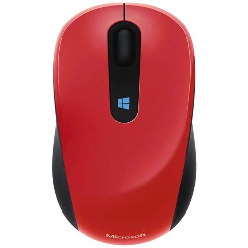 Беспроводная мышь Microsoft Sculpt Mobile Mouse USB оптическая (43U-00026) Red (Красная) 1