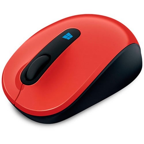 Беспроводная мышь Microsoft Sculpt Mobile Mouse USB оптическая (43U-00026) Red (Красная) 2