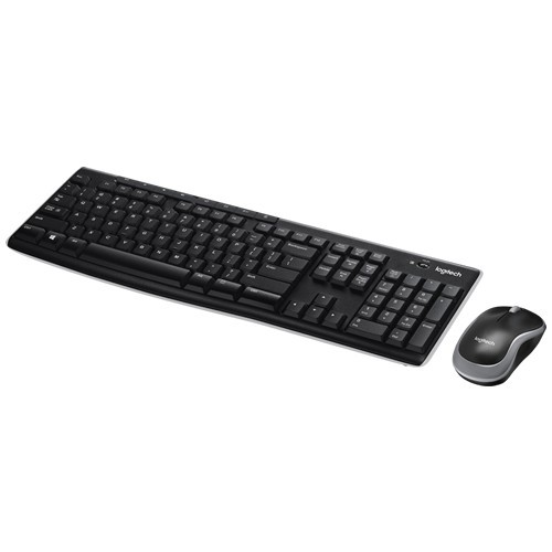 Комплект беспроводной Logitech MK270 Wireless Combo USB Black (Черный) 2