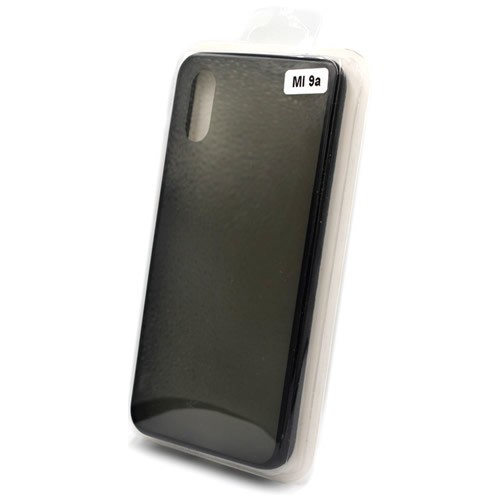 Силиконовая накладка для Xiaomi Redmi 9A Skin Feeling (Черная рамка) 2