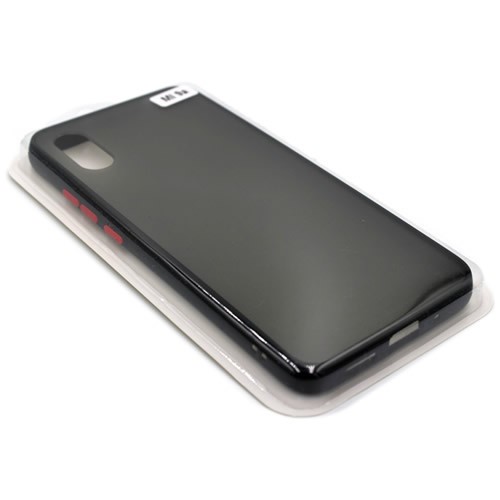 Силиконовая накладка для Xiaomi Redmi 9A Skin Feeling (Черная рамка) 3