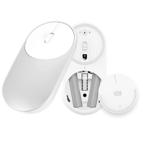 Беспроводная мышь Xiaomi Mi Portable Bluetooth Mouse Silver (Серебристая) 4