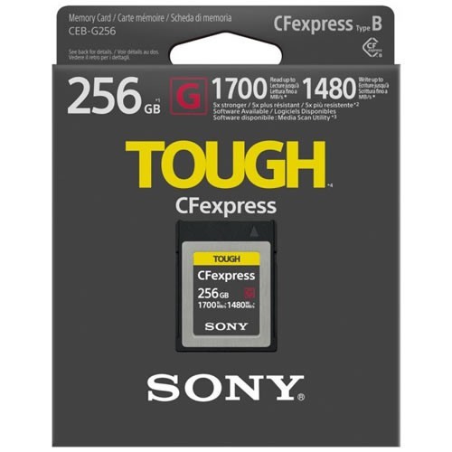 Карта памяти Sony CFexpress Type B 256Gb (CEB-G256) 2