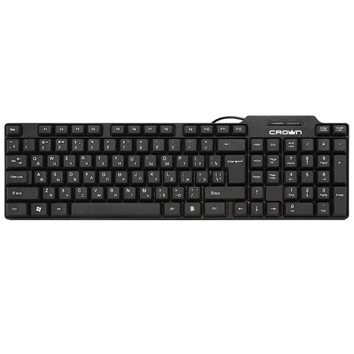 Клавиатура Crown CMK-485 USB Black (Черный) EAC 1