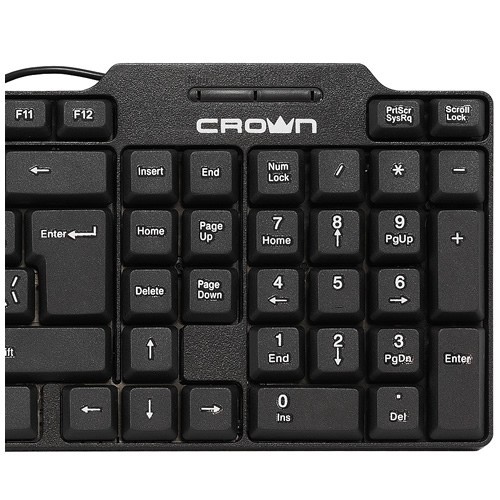 Клавиатура Crown CMK-485 USB Black (Черный) EAC 3