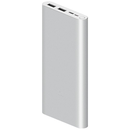 Аккумулятор Xiaomi Mi Power Bank 3 10000 mA/h PLM13ZM Silver (Серебристый) EAC 2