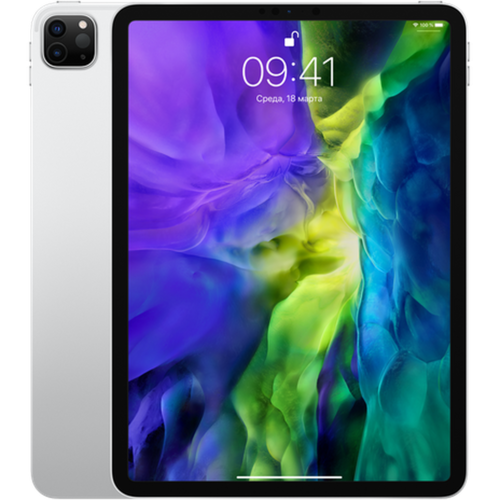 Планшет Apple iPad Pro 11 (2020) 256GB Wi-Fi + Cellular Silver (Серебристый) MXE52RU/A 1