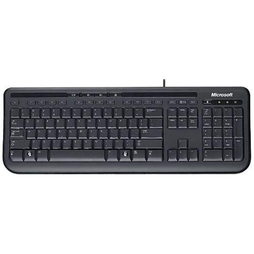 Клавиатура Microsoft Wired Keyboard 600 (ANB-00018) USB Black (Черная) 1
