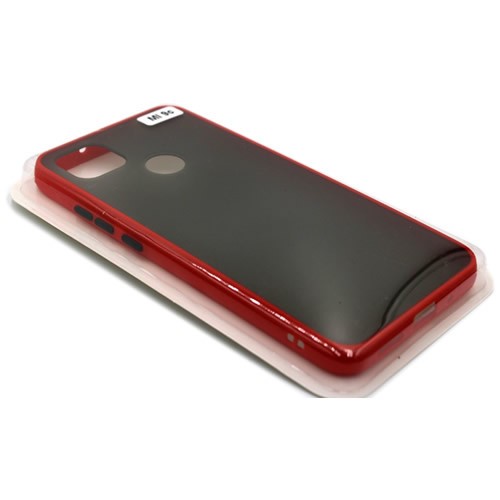 Силиконовая накладка для Xiaomi Redmi 9C Skin Feeling (Красная рамка) 3