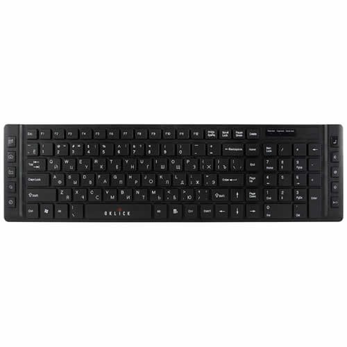 Клавиатура Oklick 530S Slim USB Black (Черный) EAC 1