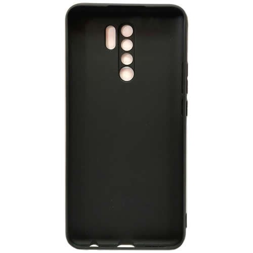Силиконовая накладка для Xiaomi Redmi 9 Monarch Black (Черная) 3