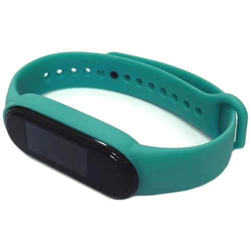 Силиконовый браслет для Xiaomi Mi Band 5 (Мятный) 2