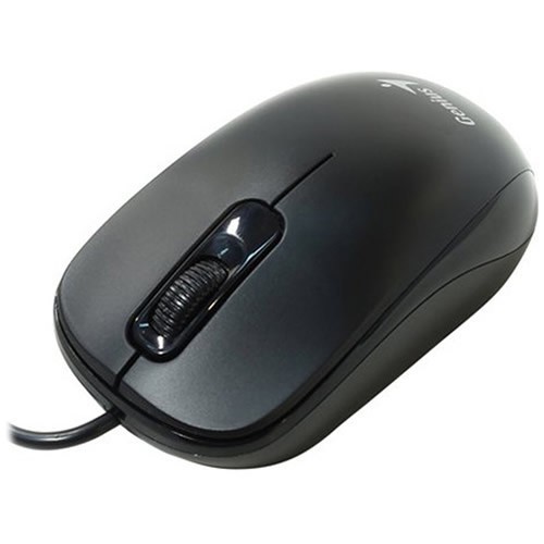 Проводная мышь Genius DX-110 USB оптическая Black (Черная) 2