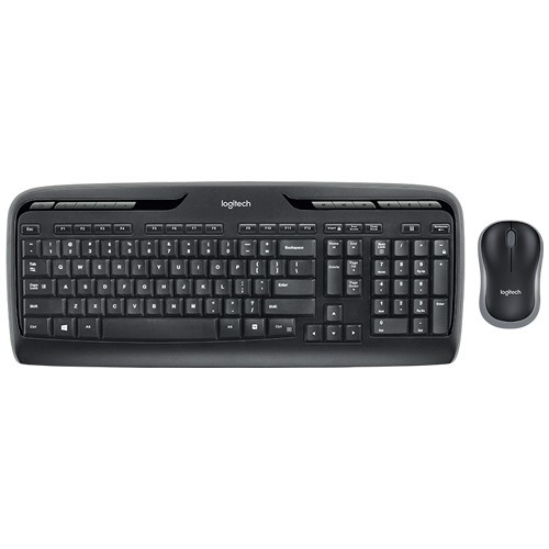 Комплект беспроводной Logitech MK330 Wireless Combo USB Black (Черный) 1