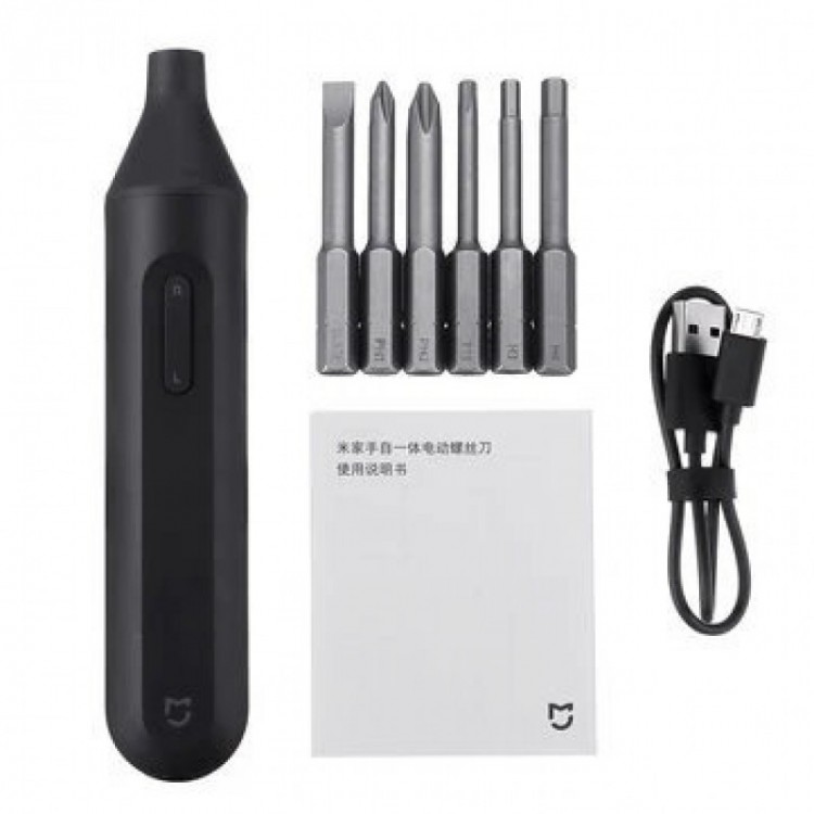 Аккумуляторная отвертка Xiaomi Mijia Electric Screwdriver Black (Черный) MJDDLSD002QW 3