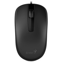 Проводная мышь Genius DX-120 USB оптическая Black (Черная)