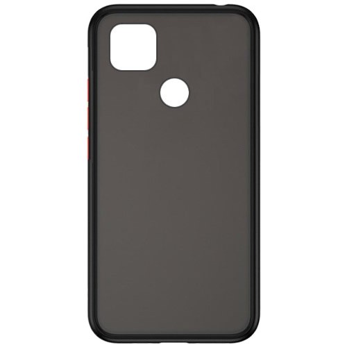 Силиконовая накладка для Xiaomi Redmi 9C Skin Feeling (Черная рамка) 1