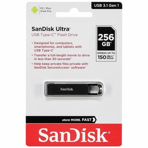 Флеш-накопитель SanDisk Ultra USB Type-C 256Gb (SDCZ460-256G-G46) 6
