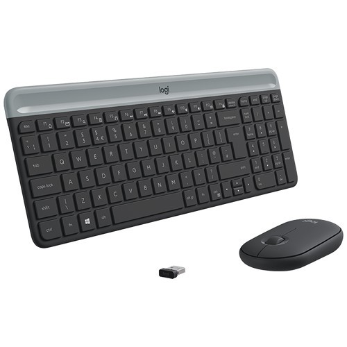 Комплект беспроводной Logitech MK470 Wireless Combo USB Black (Черный) 3