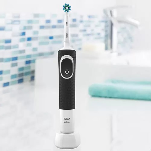 Электрическая зубная щетка Braun Oral-B Vitality D100.413.1 Cross Action Black (Черный) EAC 2