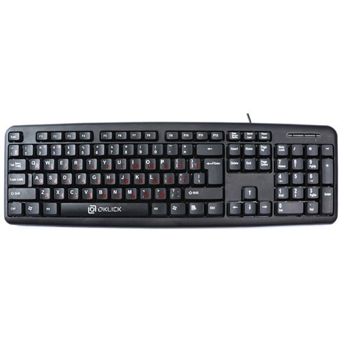 Клавиатура Oklick 90M USB Black (Черная) 1