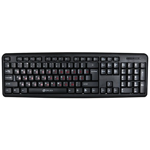 Клавиатура Oklick 90M USB Black (Черная) 2