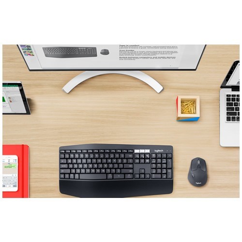 Комплект беспроводной Logitech MK850 Wireless USB Black (Черный) 5