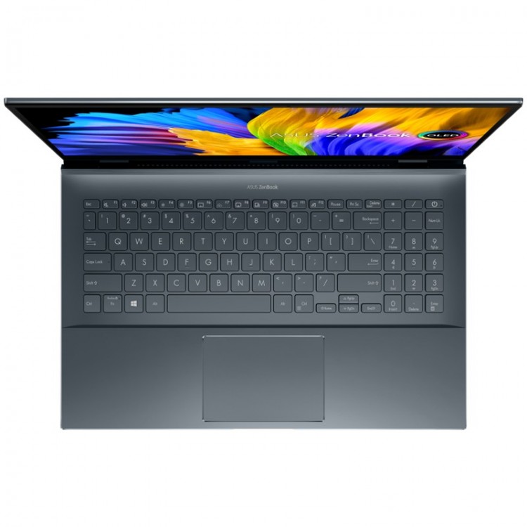 Ноутбук ASUS Zenbook Pro 15" OLED UM535QE-KY191W (AMD Ryzen 7 5800H 3.2 ГГц/15.6"/1920x1080/RAM 16Gb/SSD 512Gb/NVIDIA GeForce RTX 3050 Ti 4Gb/Win 11) Pine Grey (Серый) 2