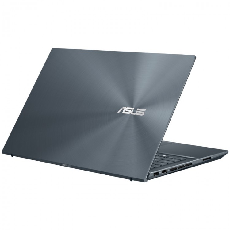 Ноутбук ASUS Zenbook Pro 15" OLED UM535QE-KY191W (AMD Ryzen 7 5800H 3.2 ГГц/15.6"/1920x1080/RAM 16Gb/SSD 512Gb/NVIDIA GeForce RTX 3050 Ti 4Gb/Win 11) Pine Grey (Серый) 7
