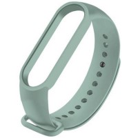 Силиконовый браслет для Xiaomi Mi Band 5 (Светло-голубой)