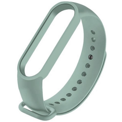 Силиконовый браслет для Xiaomi Mi Band 5 (Светло-голубой) 1
