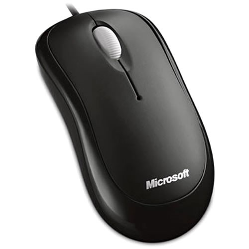 Проводная мышь Microsoft Basic Mouse PS2/USB оптическая (4YH-00007) Black (Черная) 3