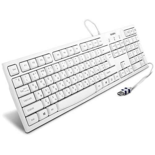 Клавиатура SVEN KB-S300 USB White (Белый) EAC 2