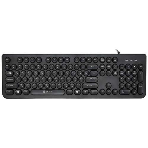 Клавиатура Oklick 400MR Slim USB Black (Черная) 1